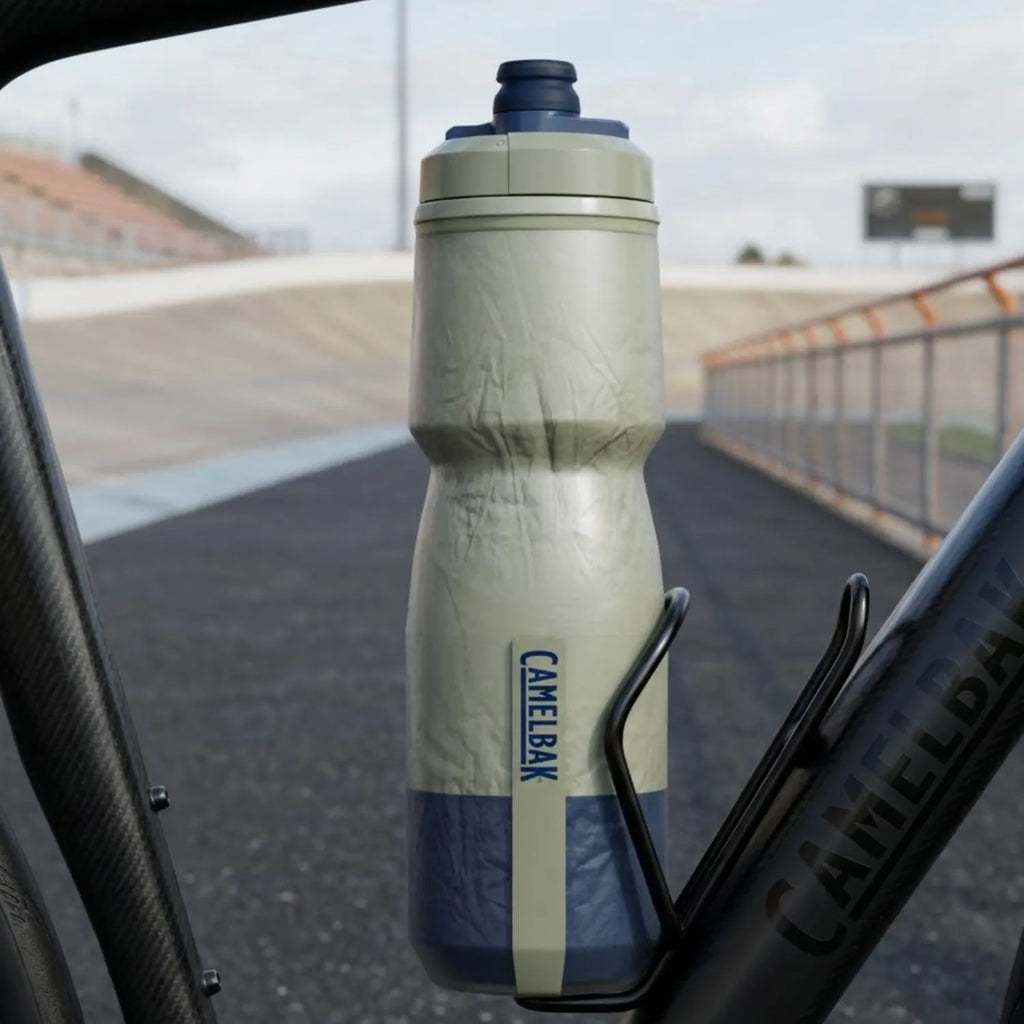 GARRAFA CAMELBAK PODIUM CHILL 24OZ / 710ML - MERCURY FOG (AZUL/VERDE)