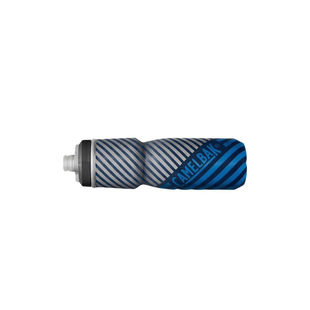 GARRAFA CAMELBAK PODIUM CHILL 24OZ / 710ML - NAVY/BLUE STRIPE (AZUL/AZUL MARINHO/CINZA)