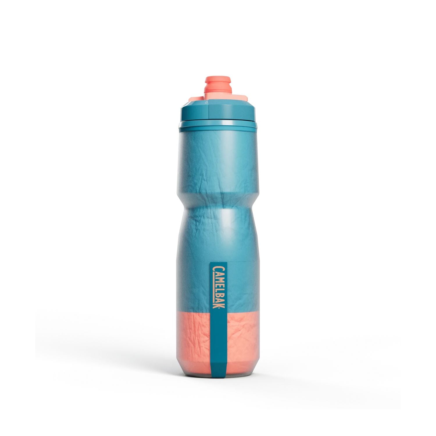 GARRAFA CAMELBAK PODIUM CHILL 24OZ / 710ML - MERCURY TEAL (CORAL/AZUL)
