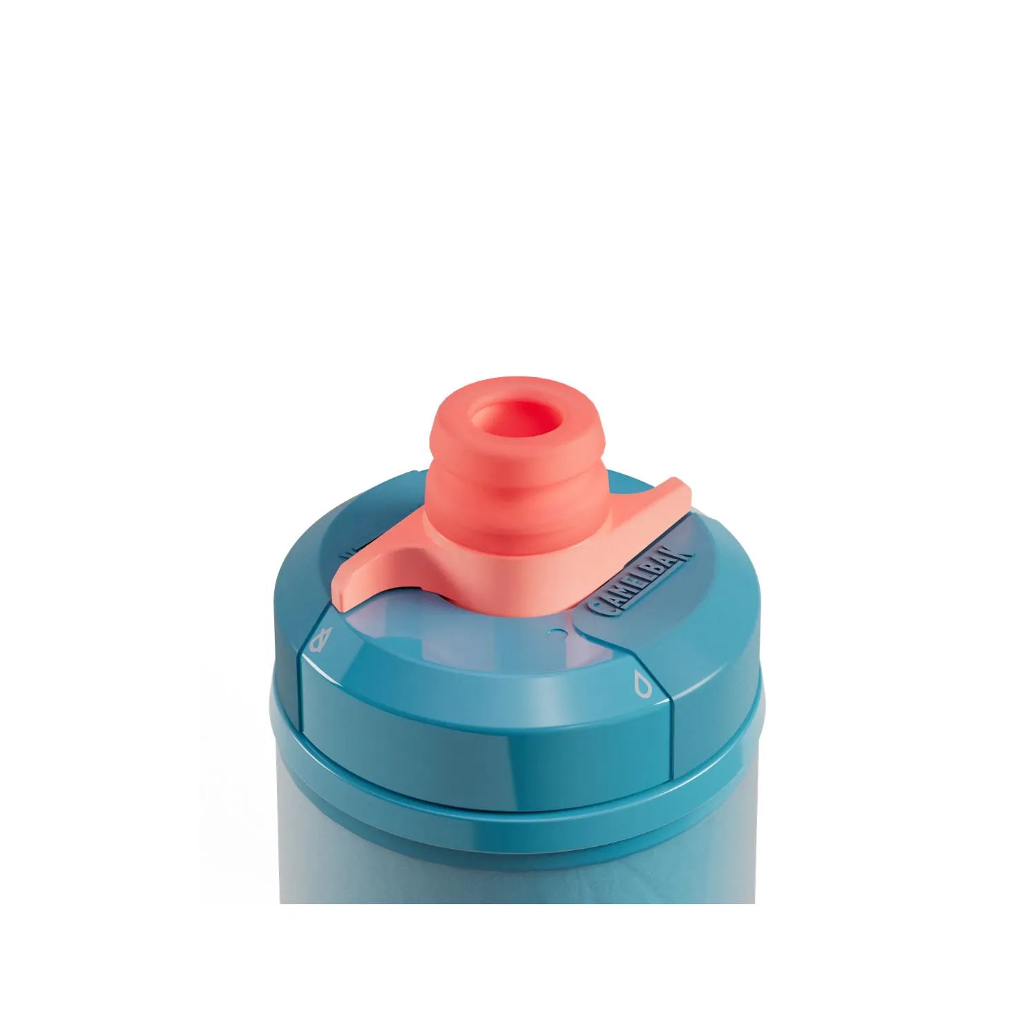 GARRAFA CAMELBAK PODIUM CHILL 24OZ / 710ML - MERCURY TEAL (CORAL/AZUL)