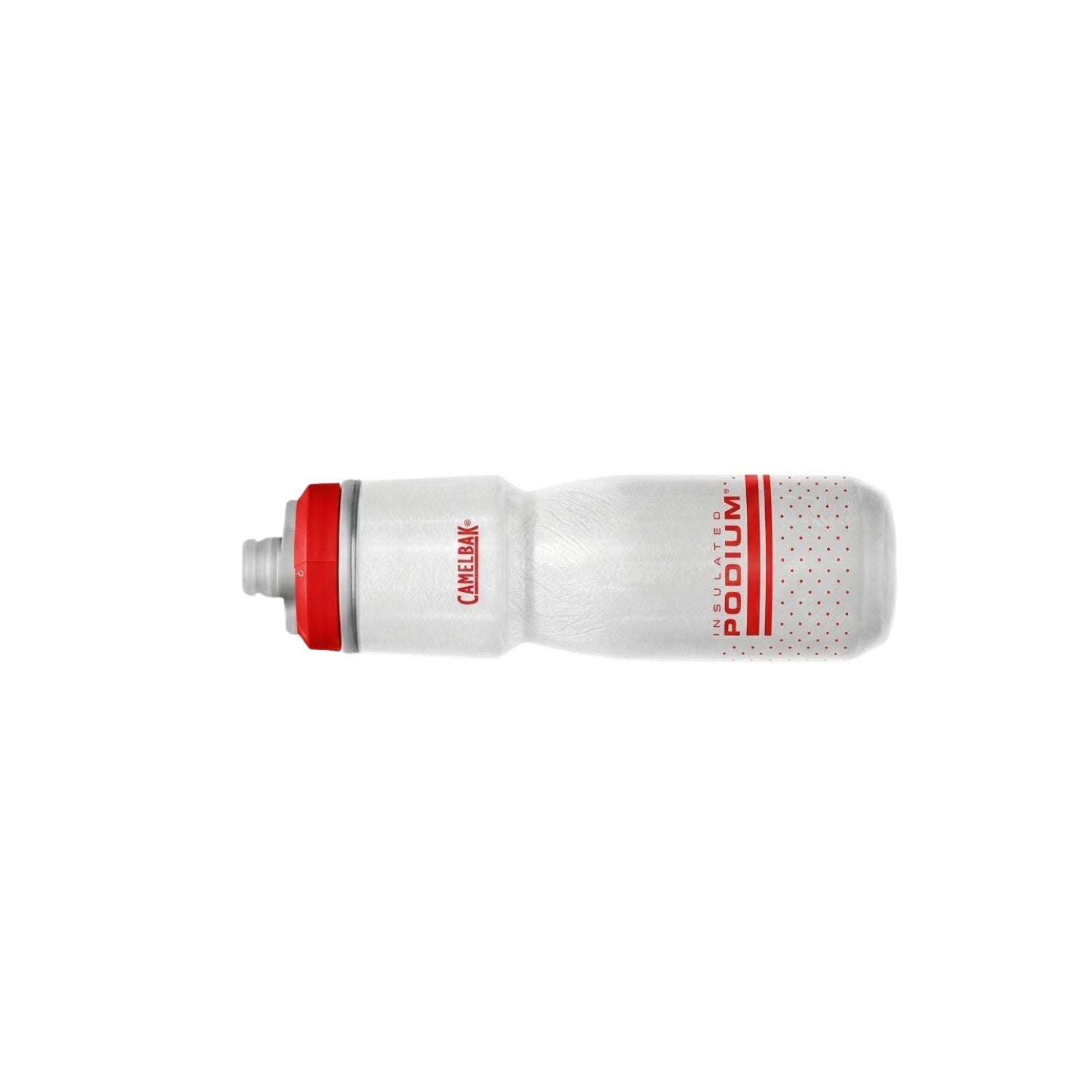 GARRAFA CAMELBAK PODIUM CHILL 24OZ / 710ML - FIERY RED WHITE (VERMELHO/BRANCO)
