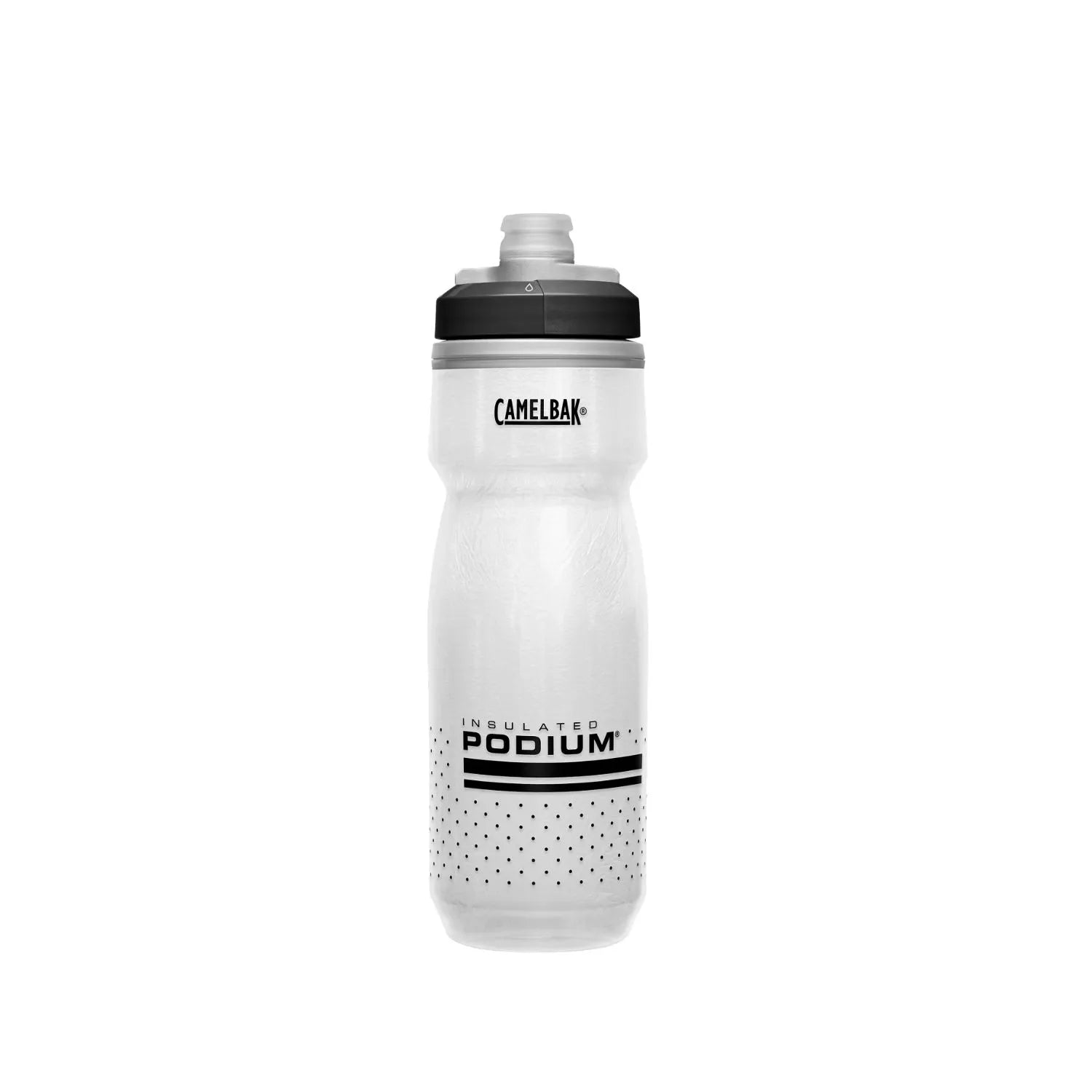 GARRAFA CAMELBAK PODIUM CHILL 21OZ / 621ML - WHITE BLACK (BRANCO/PRETO)
