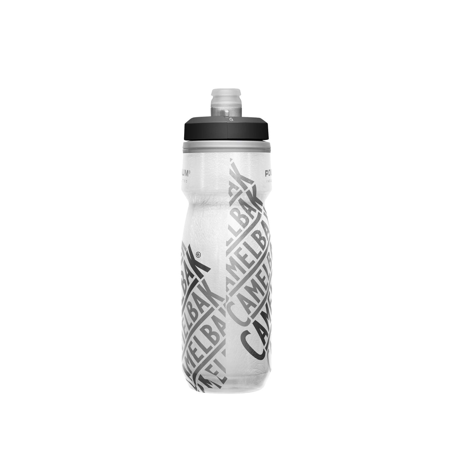 GARRAFA CAMELBAK PODIUM CHILL 21OZ / 621ML - RACE EDITION (PRETO/BRANCO)