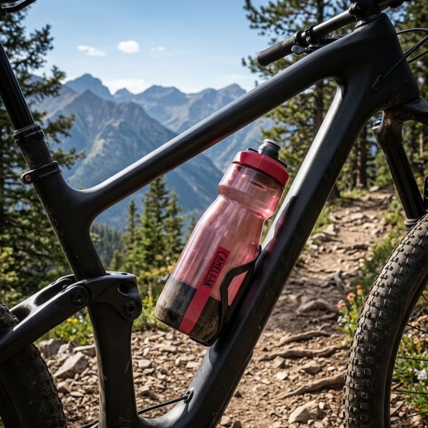 Garrafa CamelBak Podium 710ml Coral