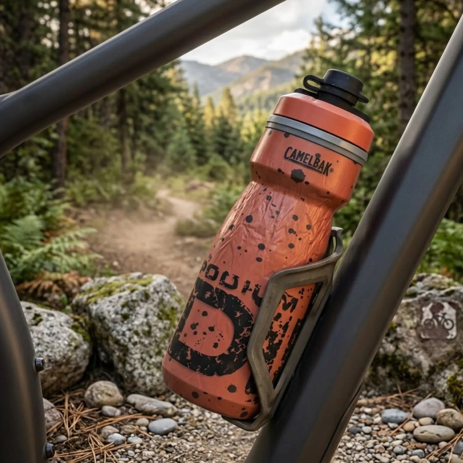 GARRAFA CAMELBAK PODIUM DIRT SERIES CHILL 21OZ / 621ML - SIERRA RED (VERMELHO)