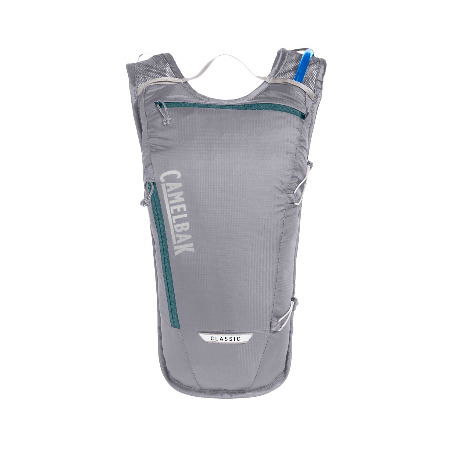 MOCHILA DE HIDRATACAO CAMELBAK CLASSIC LIGHT 70OZ / 2,070ML - GUNMETAL/HYDRO (CINZA/AZUL)
