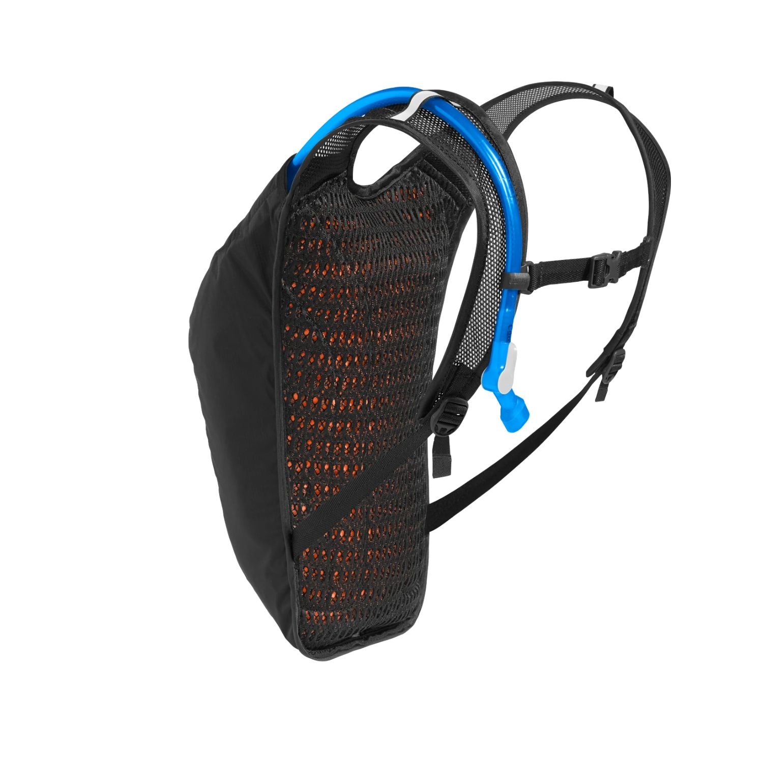MOCHILA DE HIDRATACAO CAMELBAK HYDROBAK LIGHT 50OZ / 1,480ML - BLACK/SILVER (PRETO/PRATA)
