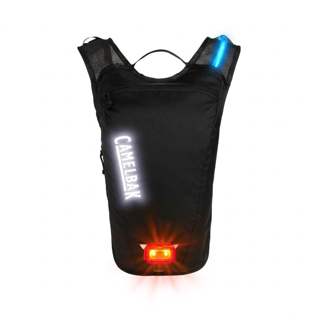 MOCHILA DE HIDRATACAO CAMELBAK HYDROBAK LIGHT 50OZ / 1,480ML - BLACK/SILVER (PRETO/PRATA)
