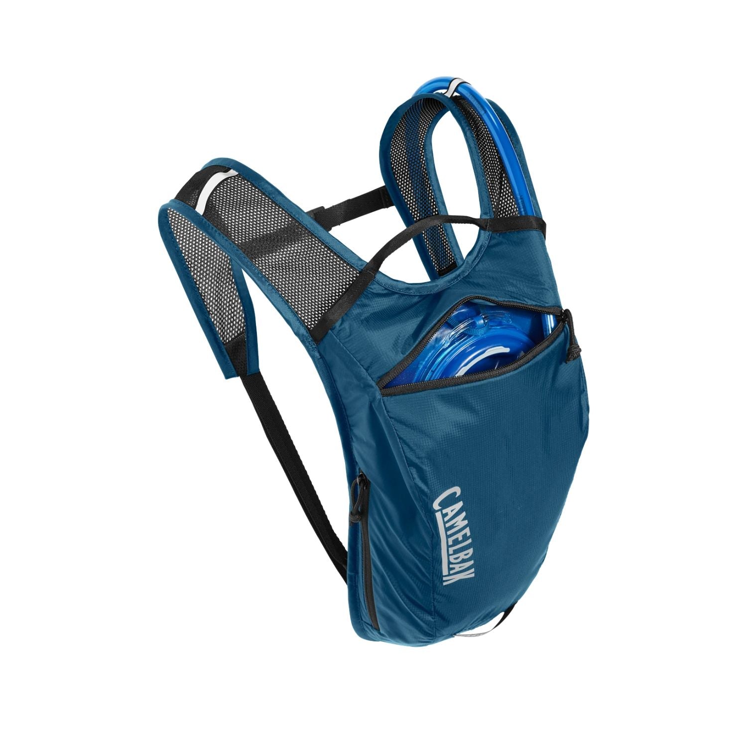 MOCHILA DE HIDRATACAO CAMELBAK HYDROBAK LIGHT 50OZ / 1,480ML - GIBRALTAR NAVY/BLACK (AZUL/PRETO)
