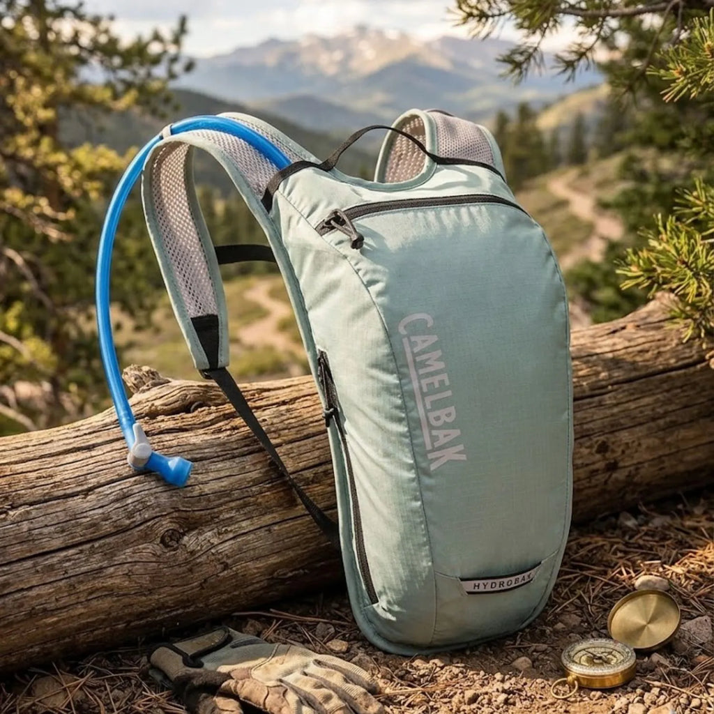 MOCHILA DE HIDRATACAO CAMELBAK HYDROBAK LIGHT 50OZ / 1,5L - BLUE HAZE/BLACK