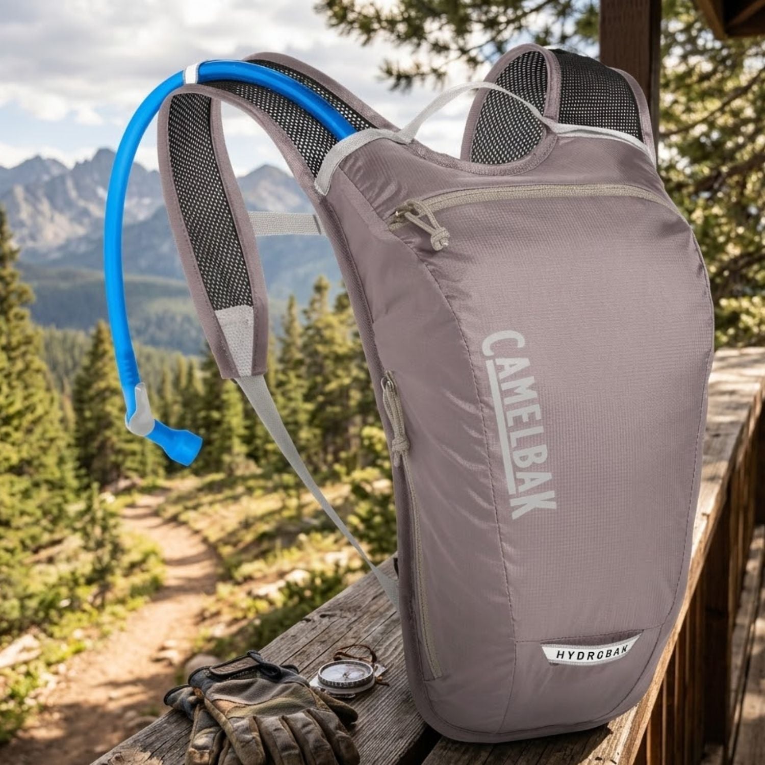 Mochila CamelBak de Hidratação Hydrobak Light 1,5ml Azul