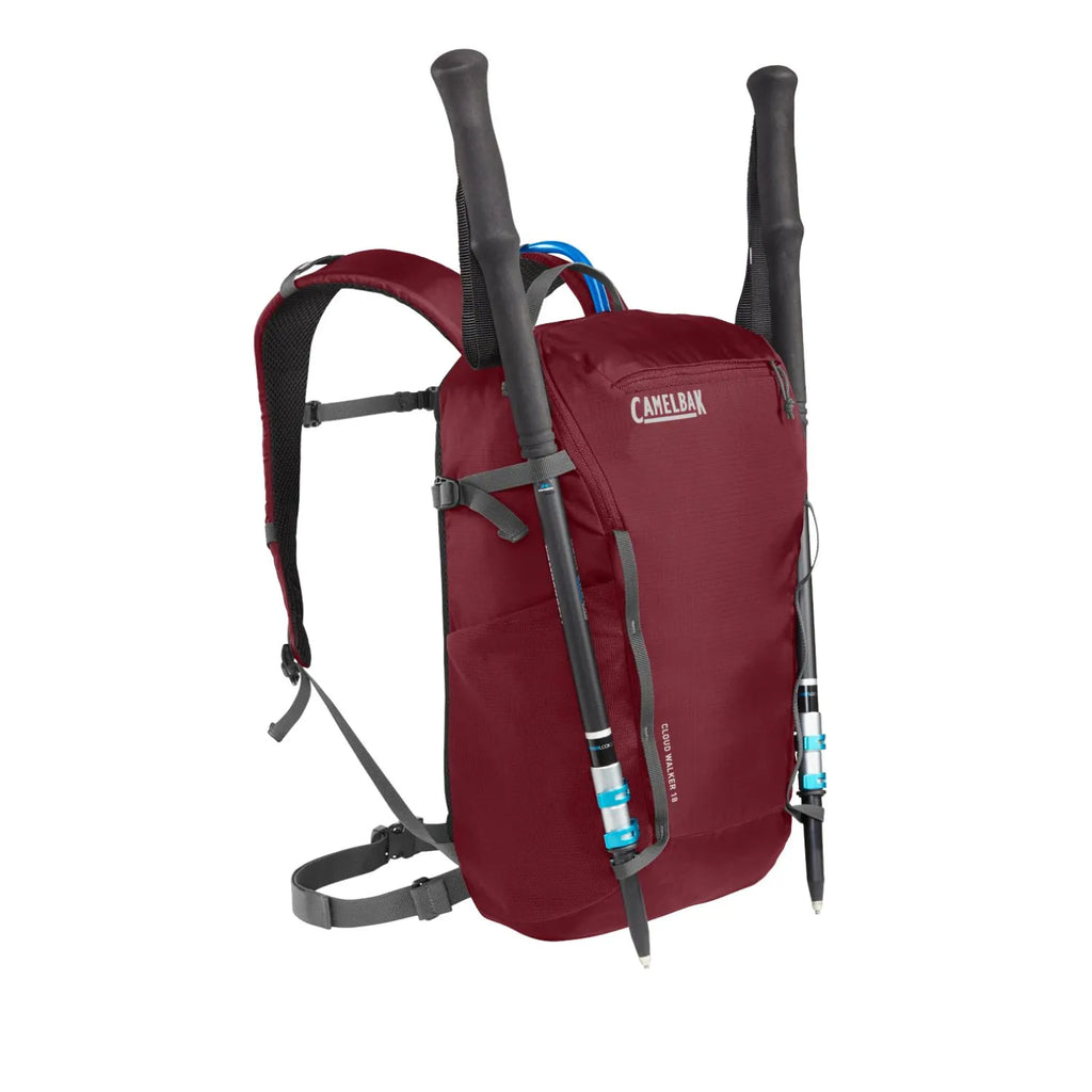MOCHILA DE HIDRATACAO CAMELBAK CLOUD WALKER 18 85OZ / 2,5L - CABERNET (VERMELHO ESCURO)