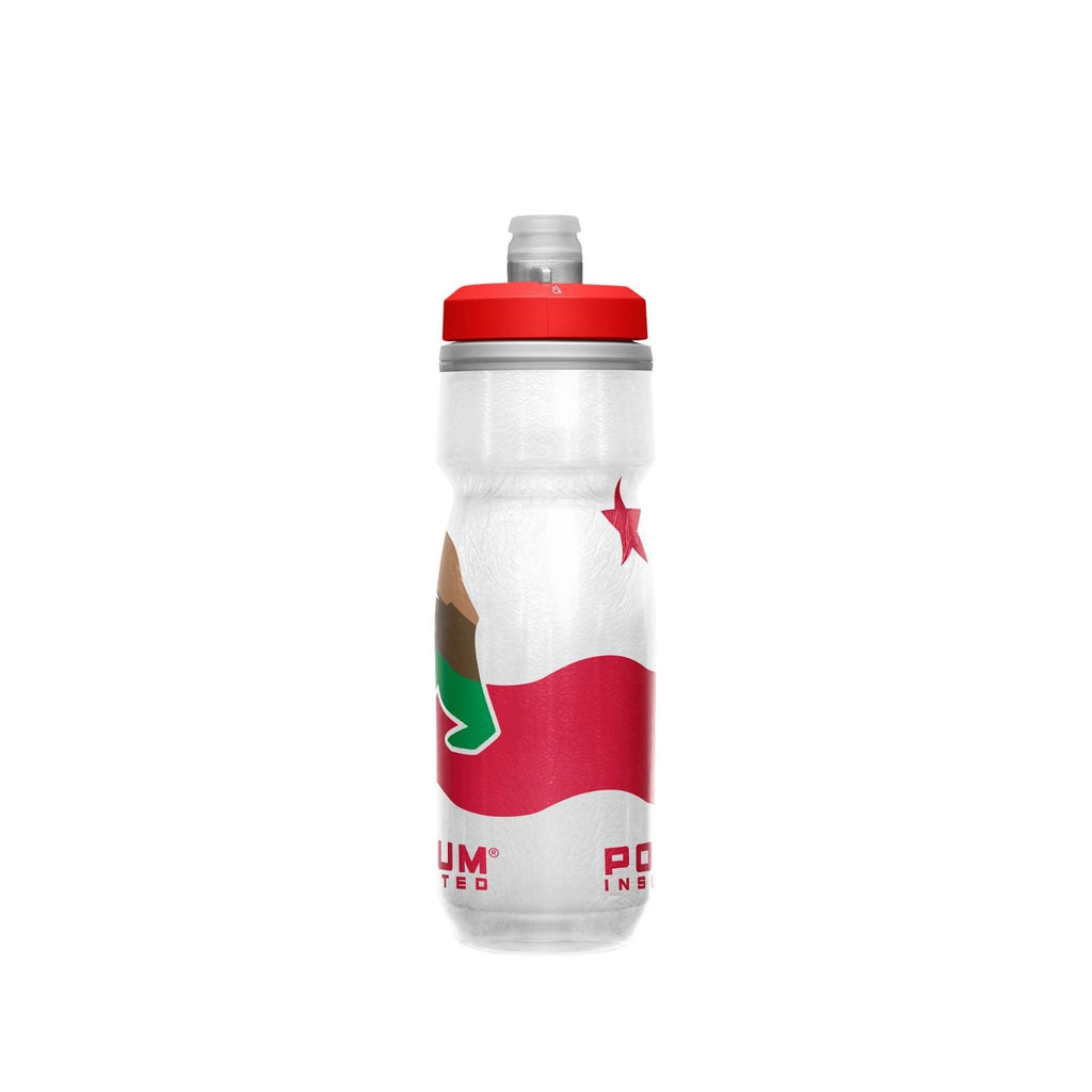 Garrafa Térmica CamelBak Podium Chill 621ml Cinza/Verde