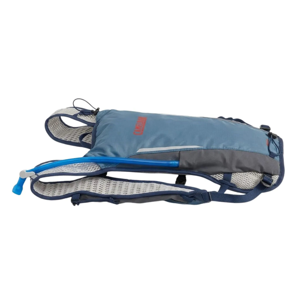COLETE DE HIDRATACAO CAMELBAK CIRCUIT RUN VEST 50OZ / 1,5L - BLUE/SPICY ORANGE 