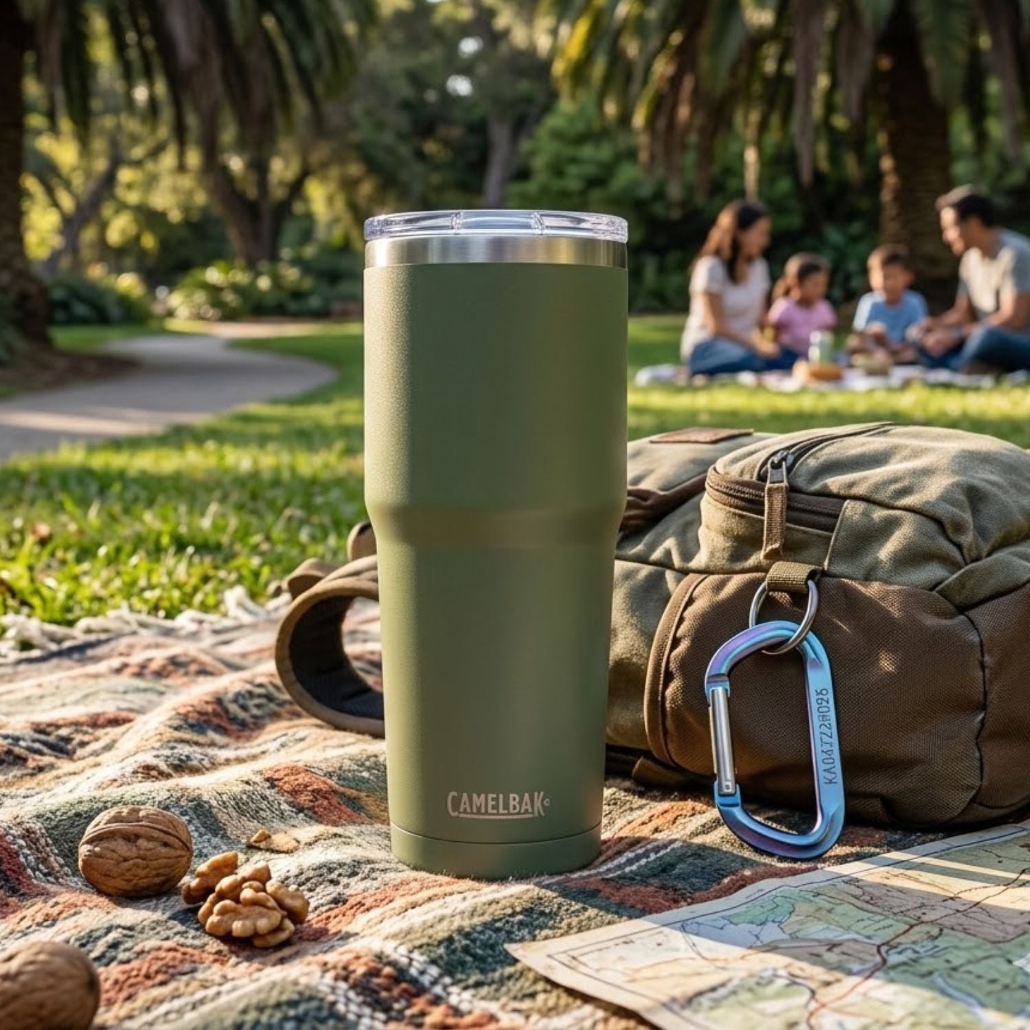 COPO TERMICO CAMELBAK THRIVE TUMBLER VSS 20OZ / 591ML - MOSS (VERDE