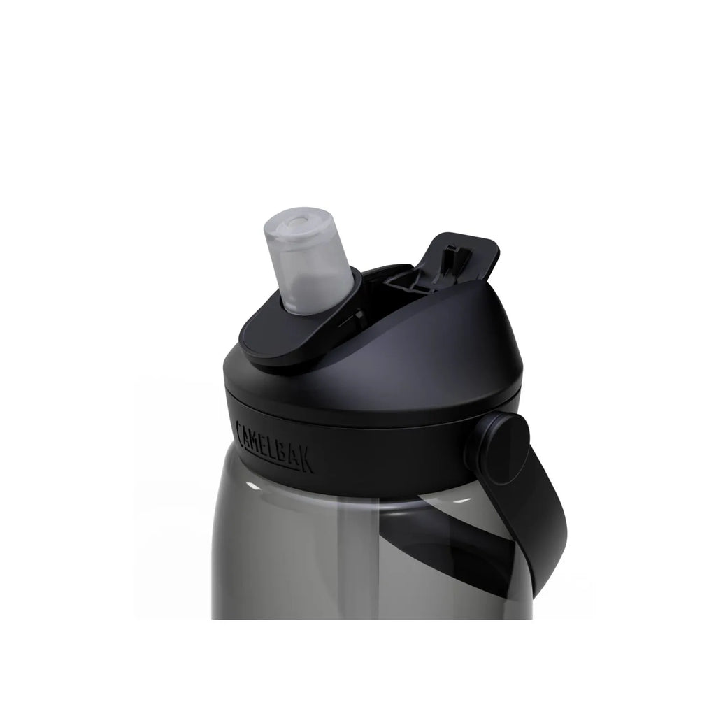 GARRAFA CAMELBAK THRIVE FLIP STRAW TRITAN 32OZ / 946ML - CHARCOAL (PRETO TRANSPARENTE)
