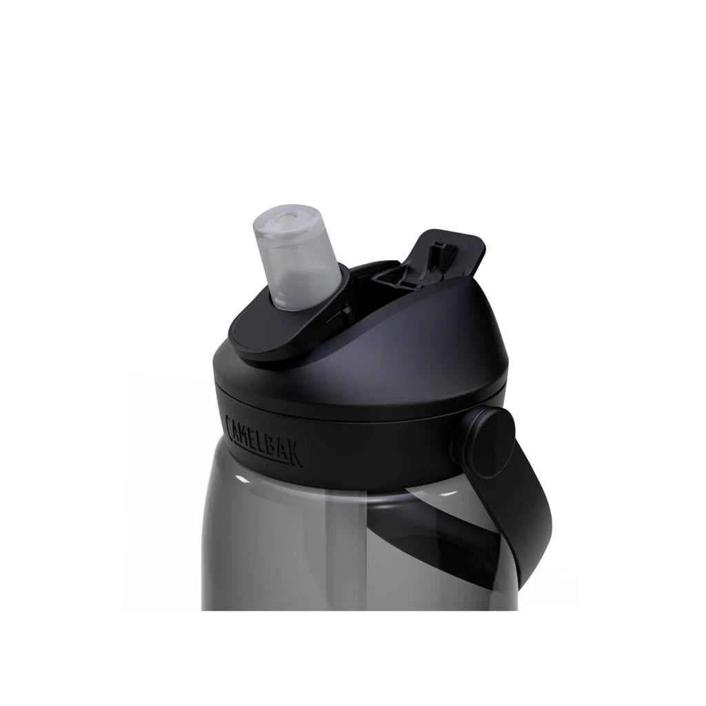 GARRAFA CAMELBAK THRIVE FLIP STRAW TRITAN 32OZ / 946ML - CHARCOAL (PRETO TRANSPARENTE)