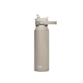 GARRAFA TERMICA CAMELBAK THRIVE FLIP STRAW VSS 32OZ / 946ML - STONE (CINZA CLARO)

