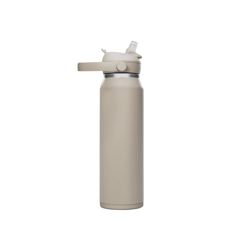 GARRAFA TERMICA CAMELBAK THRIVE FLIP STRAW VSS 32OZ / 946ML - STONE (CINZA CLARO)

