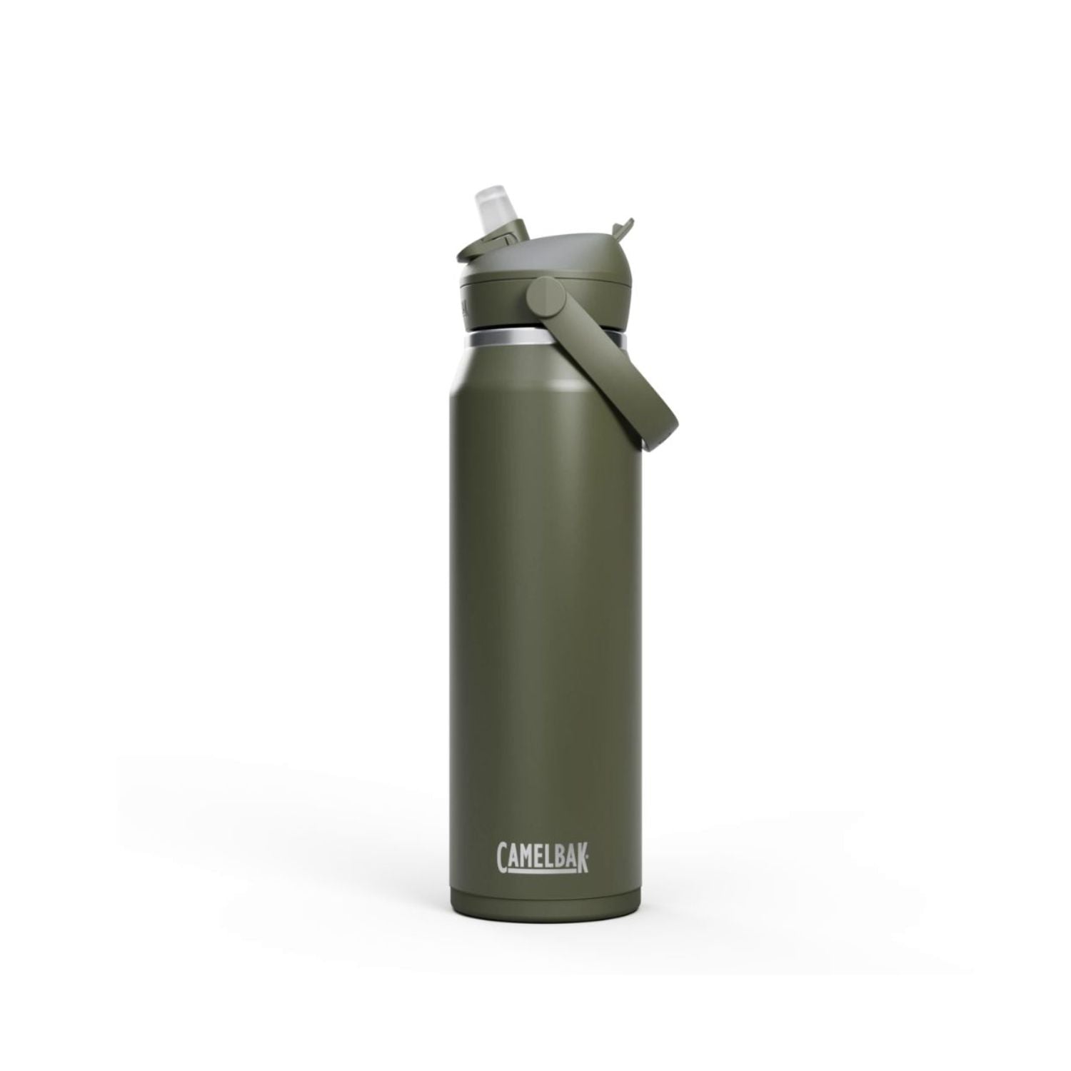 GARRAFA TERMICA CAMELBAK THRIVE FLIP STRAW VSS 32OZ / 946ML - MOSS (VERDE)
