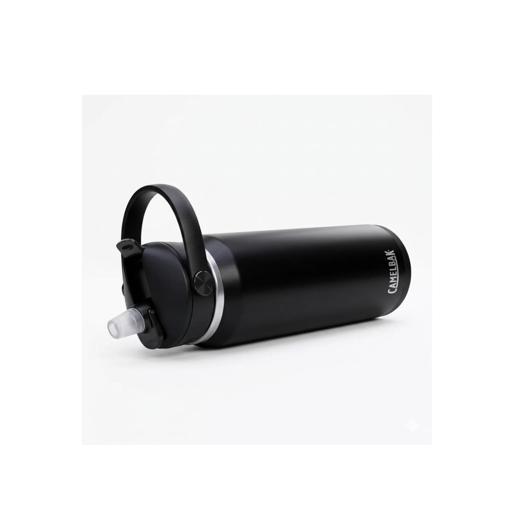 GARRAFA TERMICA CAMELBAK THRIVE FLIP STRAW VSS 25OZ / 740ML - BLACK (PRETO)
