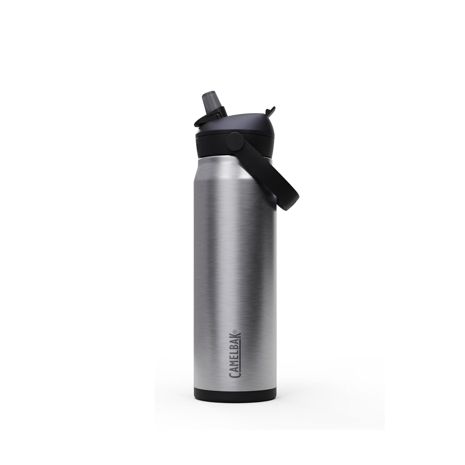 GARRAFA TERMICA CAMELBAK THRIVE FLIP STRAW VSS 25OZ / 740ML - STAINLESS (INOX)
