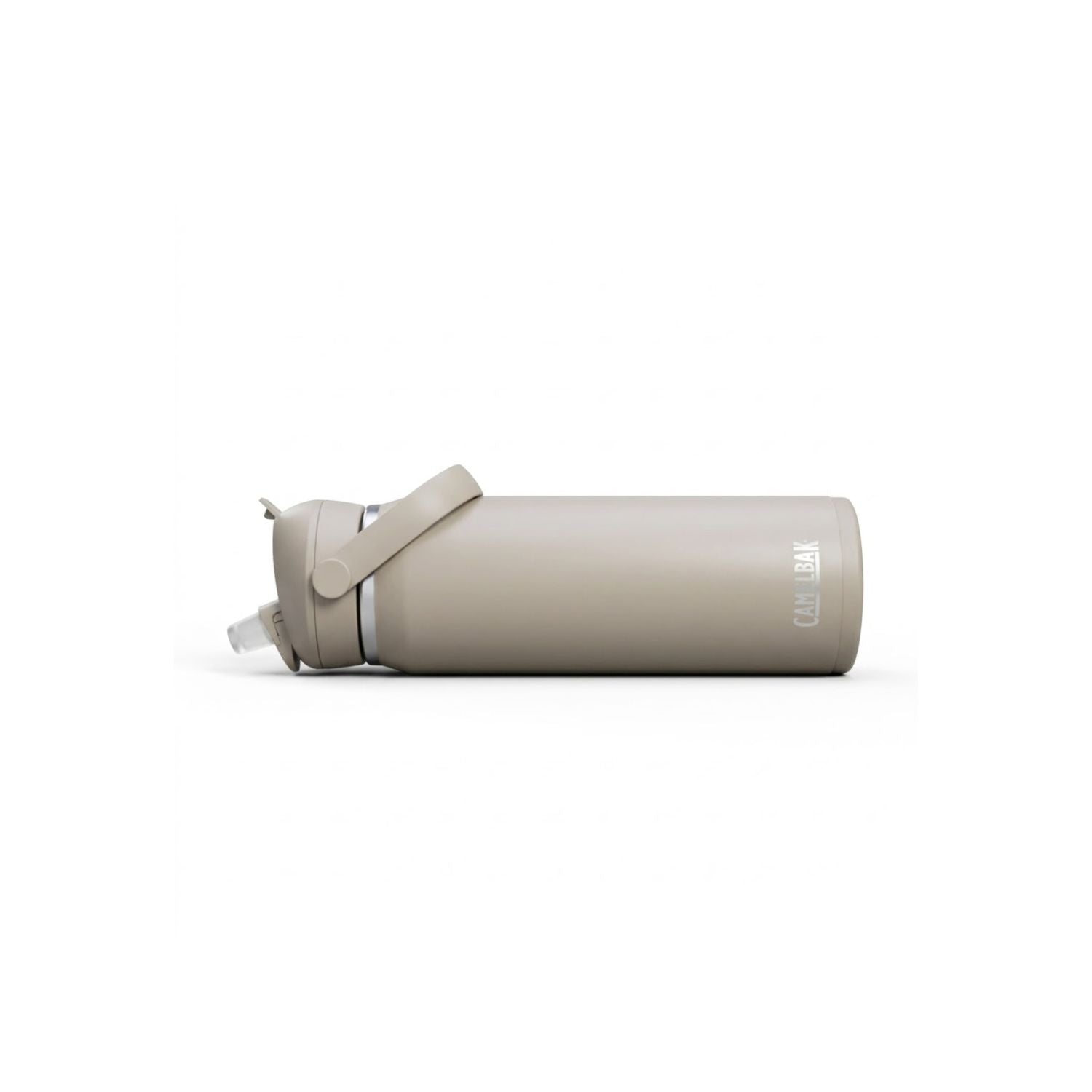 GARRAFA TERMICA CAMELBAK THRIVE FLIP STRAW VSS 25OZ / 740ML - STONE (CINZA CLARO)
