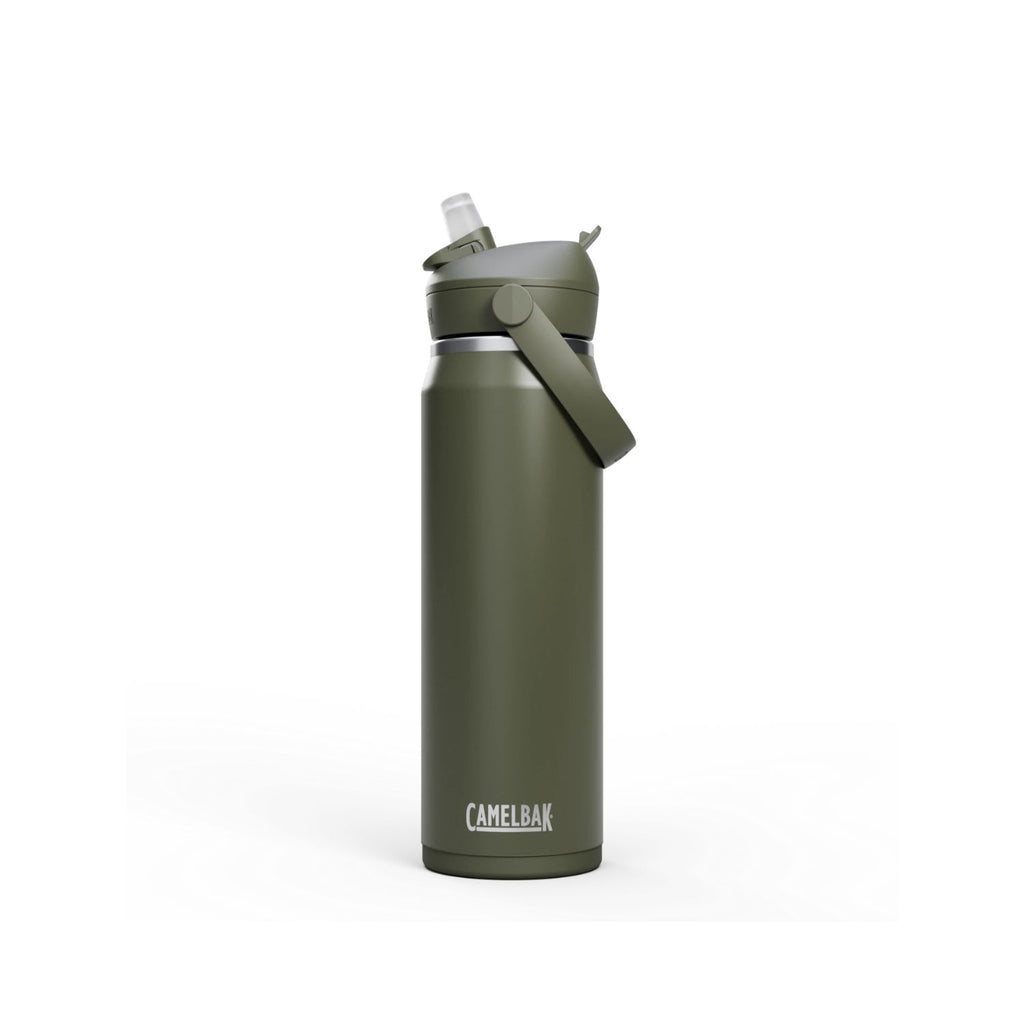 GARRAFA TERMICA CAMELBAK THRIVE FLIP STRAW VSS 25OZ / 740ML - MOSS (VERDE)
