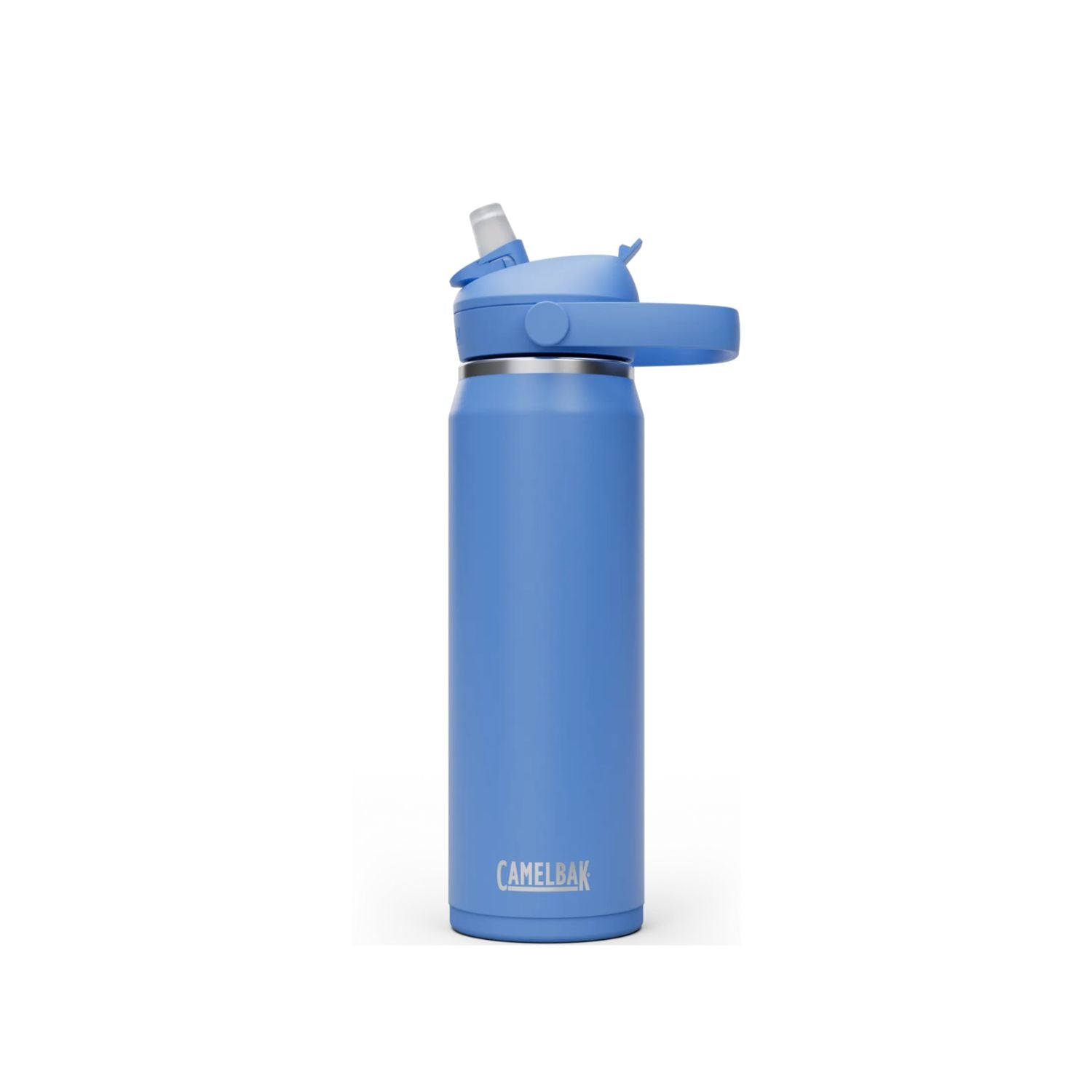 GARRAFA TERMICA CAMELBAK THRIVE FLIP STRAW VSS 25OZ / 740ML - SKY BLUE (AZUL CLARO)
