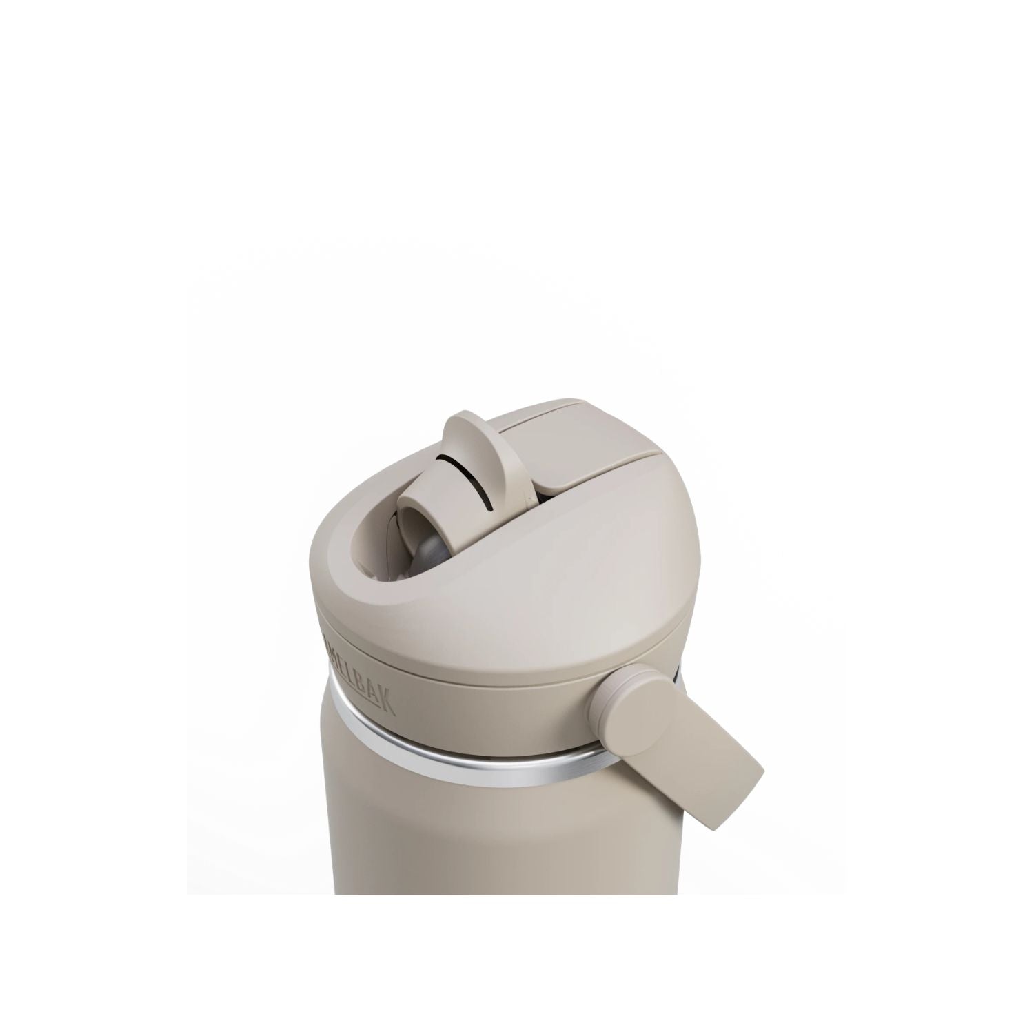 GARRAFA TERMICA CAMELBAK THRIVE FLIP STRAW VSS 20OZ / 591ML - STONE (CINZA CLARO)
