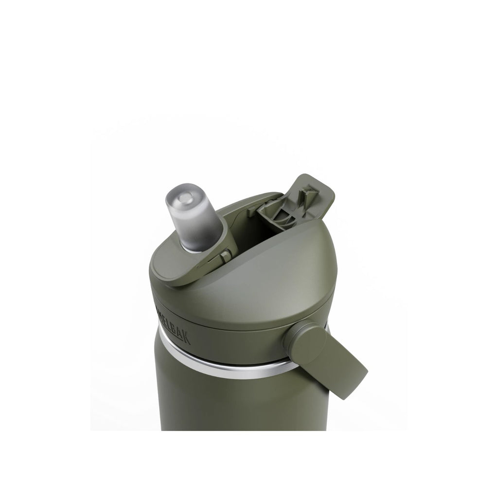 GARRAFA TERMICA CAMELBAK THRIVE FLIP STRAW VSS 20OZ / 591ML - MOSS (VERDE)
