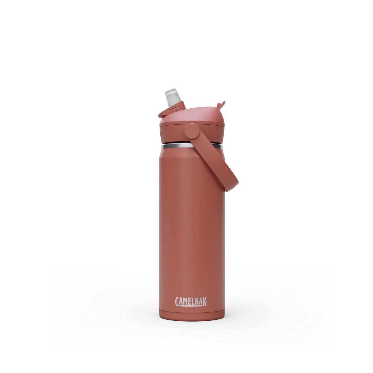 GARRAFA TERMICA CAMELBAK THRIVE FLIP STRAW VSS 20OZ / 591ML - SIERRA RED (VERMELHO)
