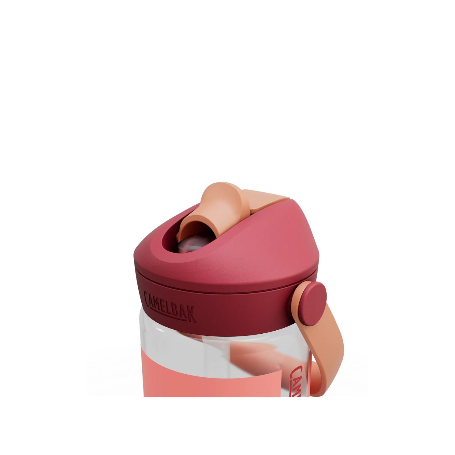 GARRAFA CAMELBAK INFANTIL THRIVE FLIP STRAW TRITAN 14OZ / 414ML - DEMI PEACH
