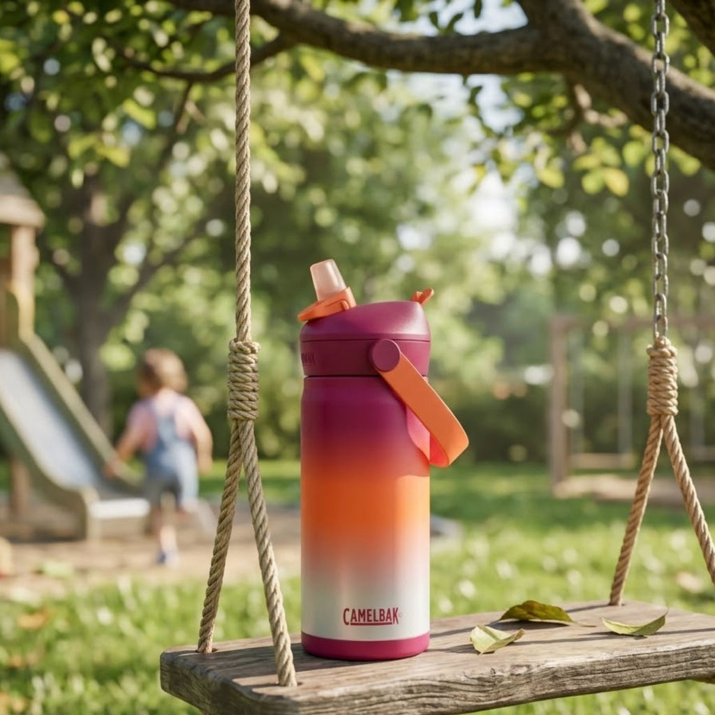 GARRAFA CAMELBAK INFANTIL THRIVE FLIP STRAW 12OZ / 354ML - PURPLE HAZE
