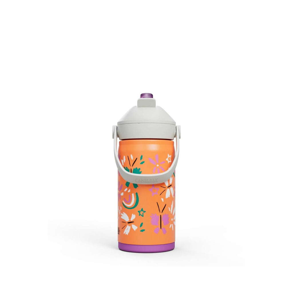 GARRAFA TERMICA CAMELBAK INFANTIL THRIVE FLIP STRAW 12OZ / 354ML - BUTTERFLY RAINBOW (ROSA/LILAS)
