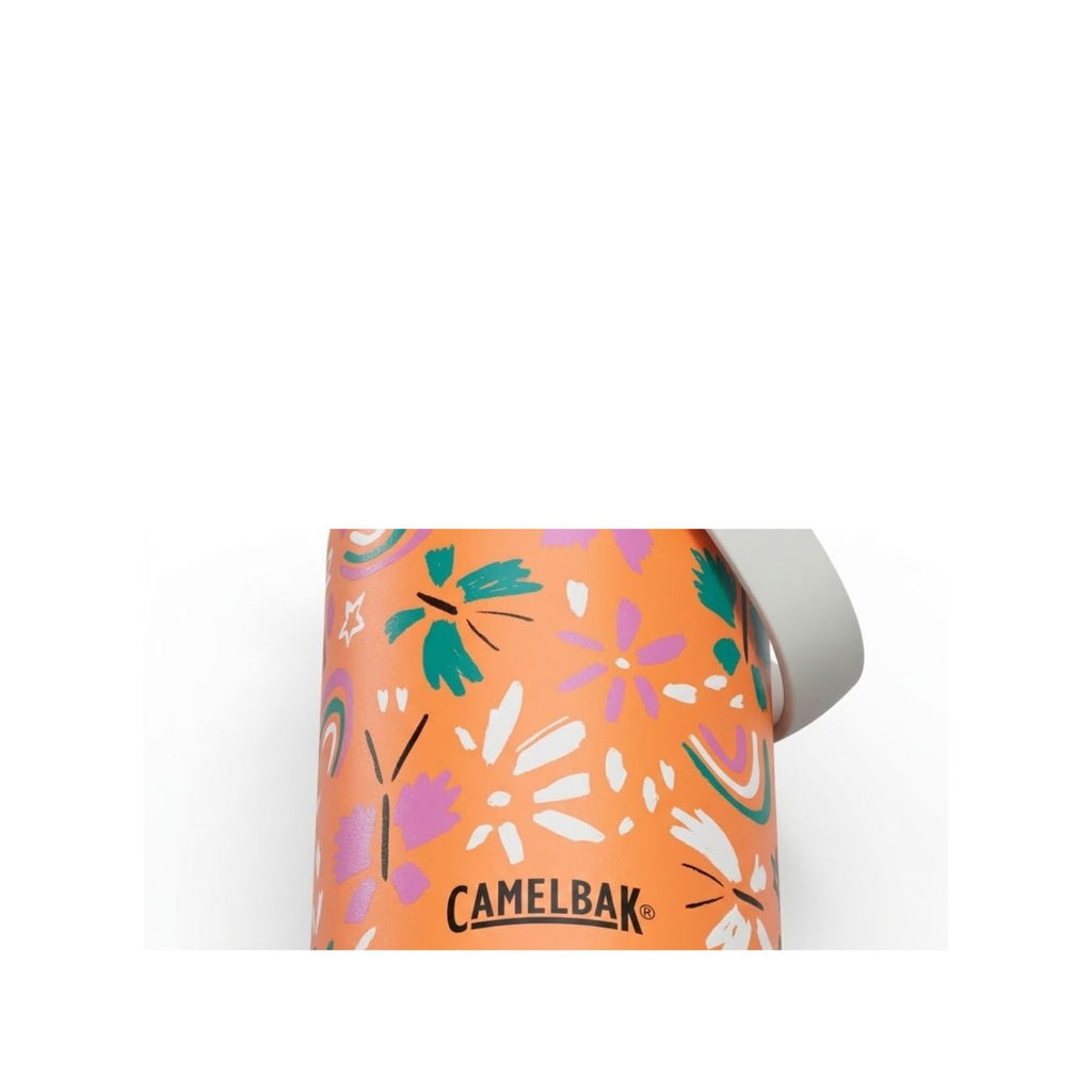 GARRAFA TERMICA CAMELBAK INFANTIL THRIVE FLIP STRAW 12OZ / 354ML - BUTTERFLY RAINBOW (ROSA/LILAS)

