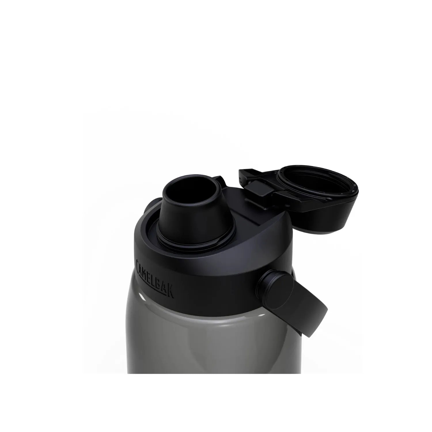 GARRAFA CAMELBAK THRIVE CHUG TRITAN 32OZ / 946ML - CHARCOAL (PRETO TRANSPARENTE)