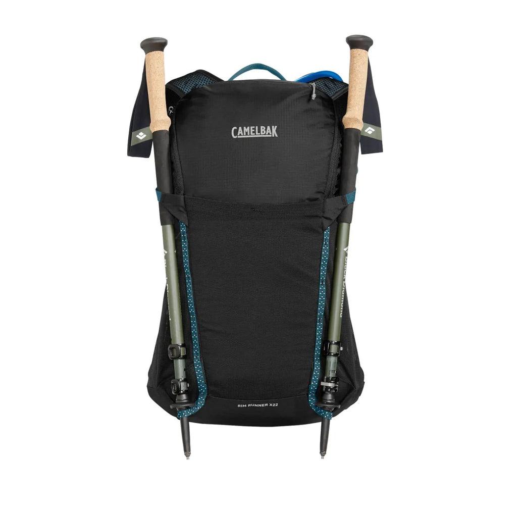 MOCHILA DE HIDRATACAO CAMELBAK RIM RUNNER X22 50OZ / 1,5L - BLACK (PRETO)
 