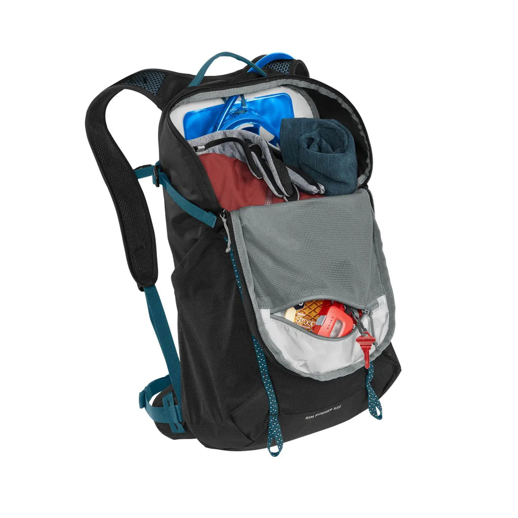 MOCHILA DE HIDRATACAO CAMELBAK RIM RUNNER X22 50OZ / 1,5L - BLACK (PRETO)
 