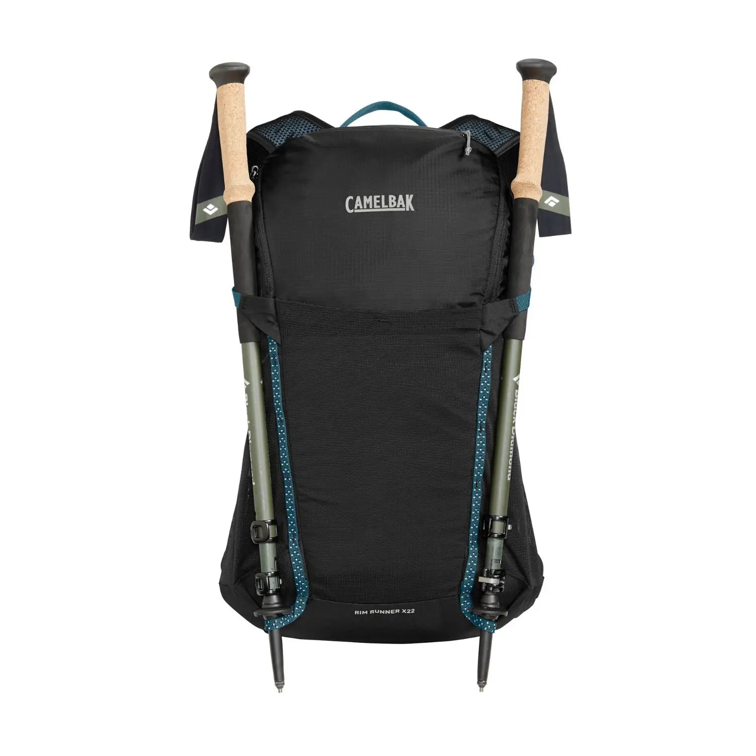 MOCHILA DE HIDRATACAO CAMELBAK RIM RUNNER X22 TERRA 50OZ / 1,5L - BLACK (PRETO) S/ REFIL