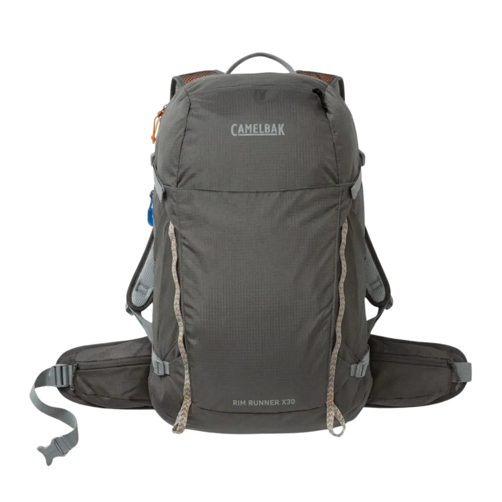 MOCHILA DE HIDRATACAO CAMELBAK RIM RUNNER X30 TERRA 50OZ / 1,5L - STORM GREY (CINZA) S/ REFIL