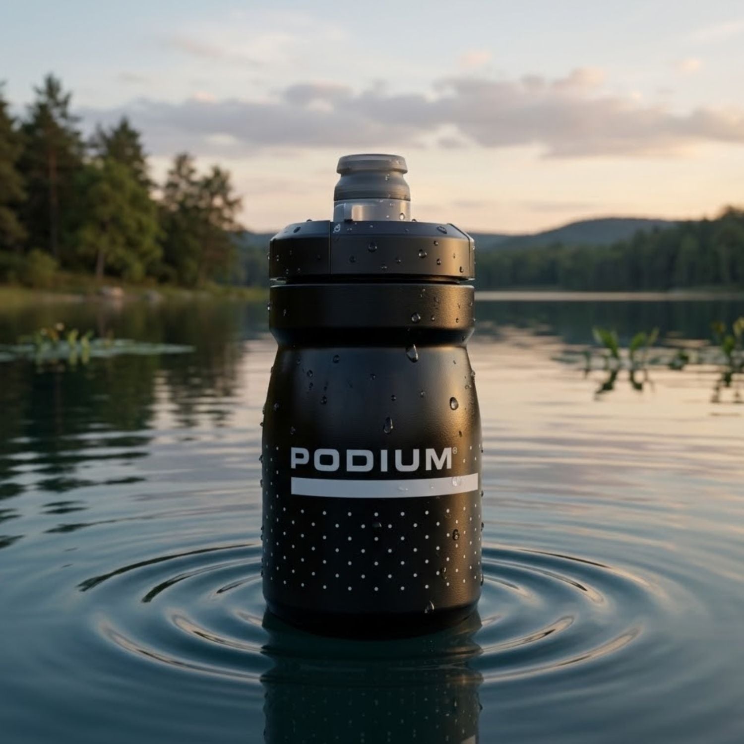 Garrafa CamelBak Podium 444ml Transparente